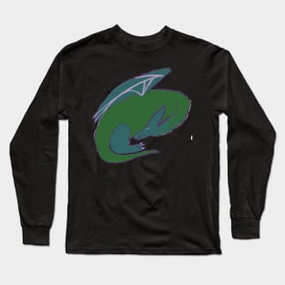 (Moose the) Sleeping Dragon Long Sleeve T-Shirt